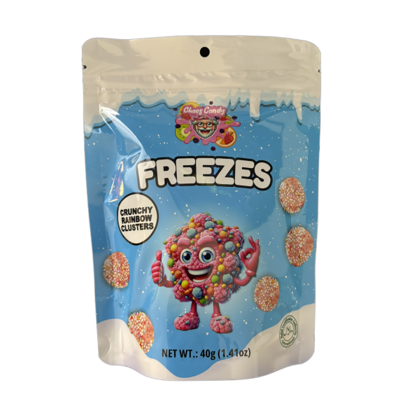 Chaos Candy | Freezes Dried Candy Crunchy Rainbow Clusters • 40g