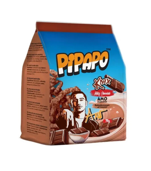 AMO´s | Pipapo Knax Chips • Milky Chocolate • 70g
