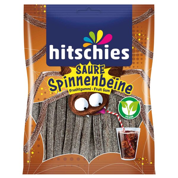 Hitschies | Saure Spinnenbeine, Cola, Fruchtgummi • 125g