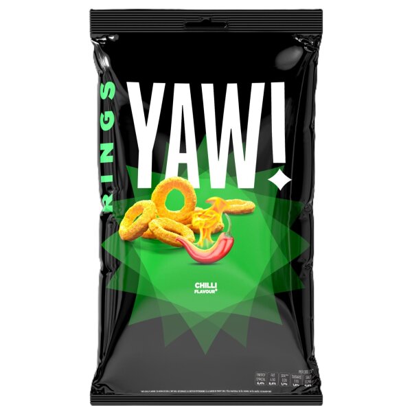 YAW! | Snack Rings • Chilli • 60g