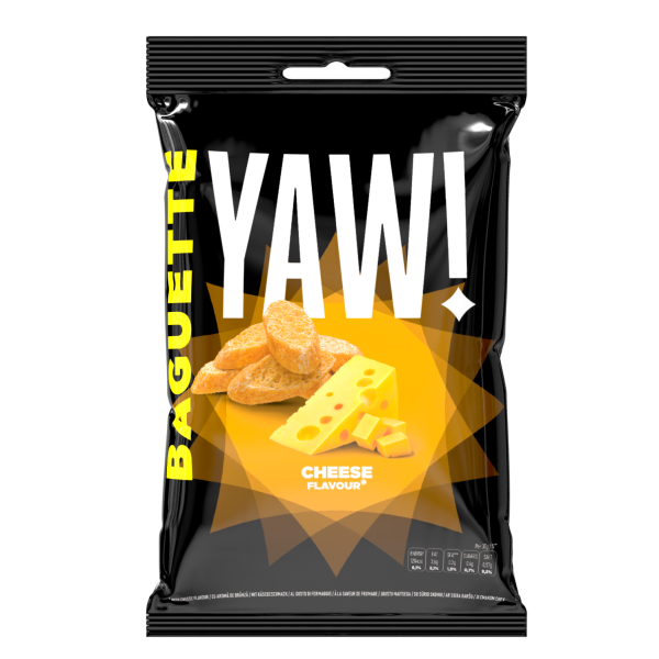 YAW! | Baguette Snack • Cheese • 50g