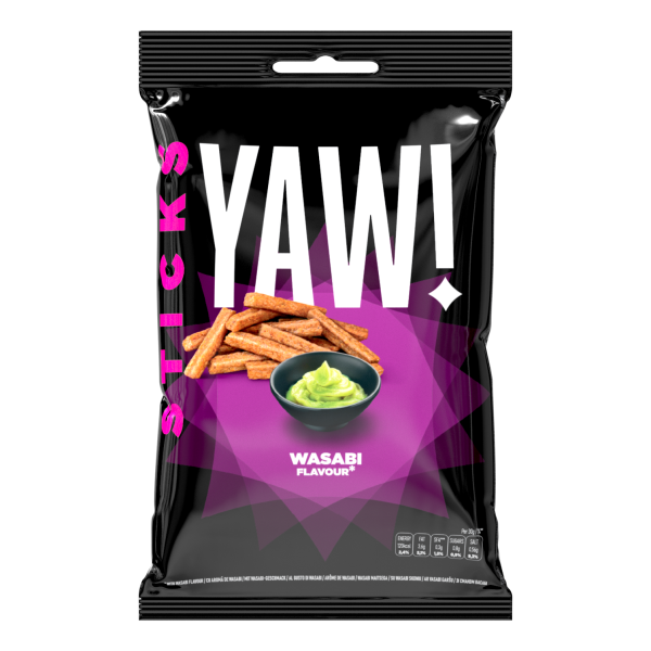 YAW! | Snack Sticks • Wasabi • 50g