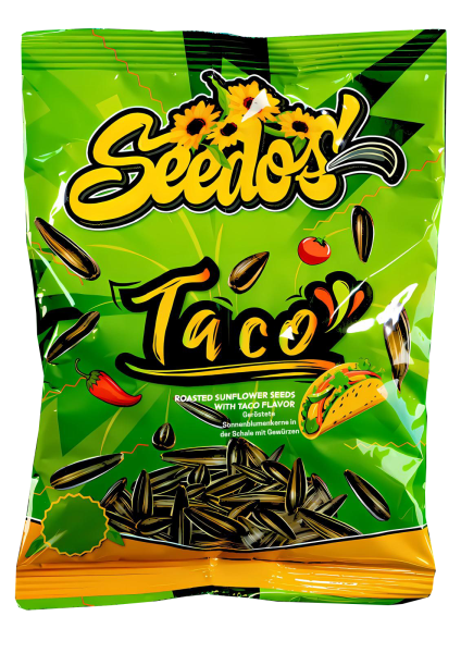 SEEDOS | Sonnenblumenkerne Taco • 100g