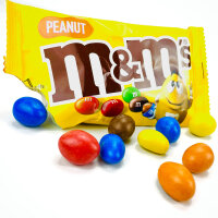 M&Ms | Erdnuss, Schokolade, Kugeln • 45g ➤ VPE =...
